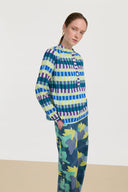 Batumi Shirt - Kusama Checkdark Teal