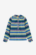 Batumi Shirt - Kusama Checkdark Teal