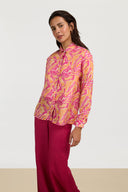 Bella Shirt - Dragon Cloud Fuxia