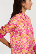 Bella Shirt - Dragon Cloud Fuxia