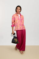 Bella Shirt - Dragon Cloud Fuxia