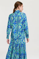 Bella Shirt - Dragon Cloud Aqua