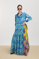 Camicia Bella - Dragon Cloud Aqua
