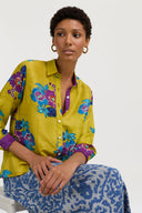 Camicia Bella - Dandelion Green Gold
