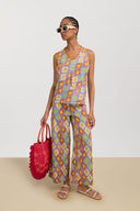 Pantaloni Cabana - Hima Plumbago
