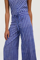 Pantaloni Cabana - Mini Stripes Plumbago