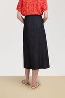 Chambray Skirt - Denim Blue