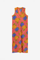 Abito Cheack - Big Flower Old Pink