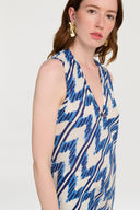 Abito Cheack - Ikat Arrow Blue