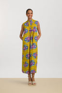 Eve Kaftan - Dandelion Green Gold