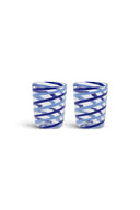 Set Of 2 Glasses - Pervinch Blue