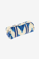 Goretta Pouch Small - Ikat Arrow Blue