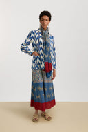 Guava Kaftan - Dragon Tiger Ivory