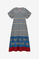 Guava Kaftan - Dragon Tiger Ivory