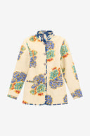 Giacca Jhodpuri - Ikat Arrow Blue