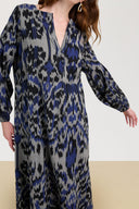 Abito Khubani - Kasuri Damask Black