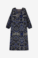 Abito Khubani - Kasuri Damask Black