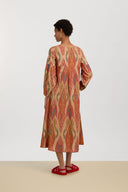 Khubani Dress - Kitila Flame Orange