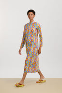 Long Kurta - Hima Plumbago