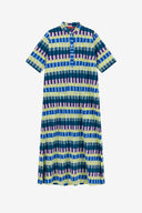 Mamta Kaftan - Kusama Checkdark Teal