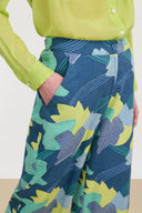 Pantalone Myanmar - Akira Dark Teal