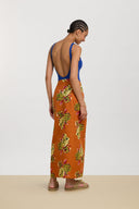 Sarong - Dali' Peony Rust