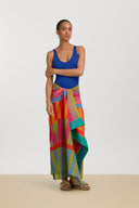 Sarong - Multistripes Lemon