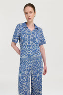 Polo Shirt - Damask Design Sugar