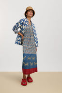 Radha Kaftan - Dragon Tiger Ivory