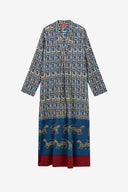 Radha Kaftan - Dragon Tiger Ivory