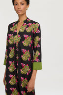 Caftano Radha - Suiko Flower Black