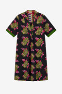 Abito Radha - Suiko Flower Black