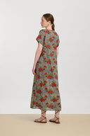 Saffron Kaftan - Kanji Black