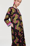 Caftano Sara - Suiko Flower Black