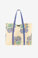Shopping Bag - Positano Flower Plumbago