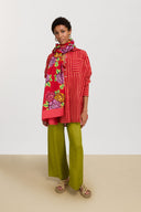 Camicia Ube - Mini Stripes Red