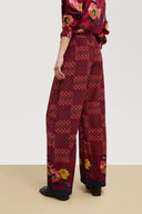 Burma Pant - Kente Chess Ruby