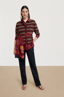 Maglia Eclaire - Three Stripes Maroon