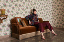 Frida Pullover - Three Stripes Maroon