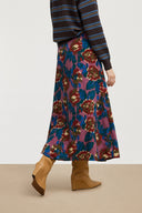 Mikado Skirt - Kashmir Roses Old