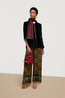 Mishima Shirt - Kente Chess Green