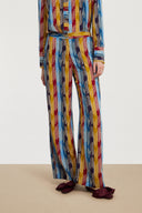 Myanmar Pant - Ginfra Stripes Combo