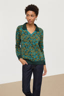 Polo Pullover - Gir Rose Turquoise