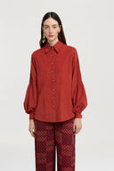 Suzette Shirt - Rust