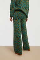 Theresa Pant - Gir Rose Turquoise