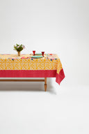 Telo Cotone 180X270Cm - Arabesque Corolla Gold Natural