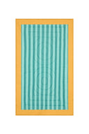 Reversible Quilt 110x180 Cm - Nizam Stripes Red Natural