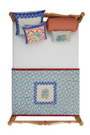 Trapunta Reversibile 110x180 cm - Positano Red Tiles