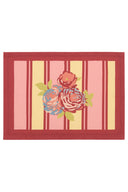 Lisa Corti x The Socialite Family Cotton Placemat 35x48 cm - Bold Rose Butter Pink