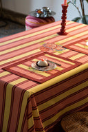 Lisa Corti x The Socialite Family - Tovaglietta Cotone 35x48 cm Bold Rose Butter Pink